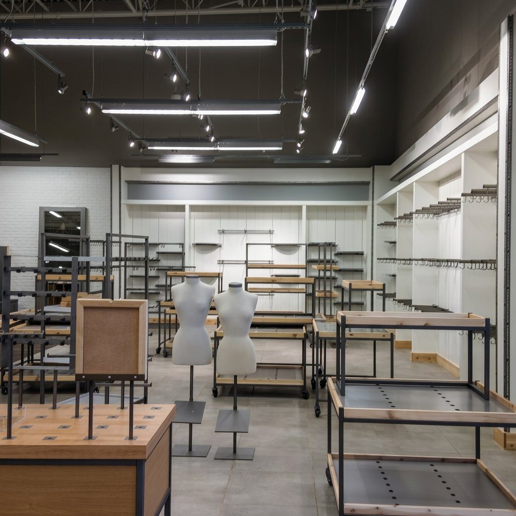 DSW interior detail, Holly Springs, NC